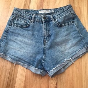 Denim Mom Shorts